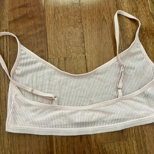 Summer Salt The Feel Free Adjustable Bralette baby pink