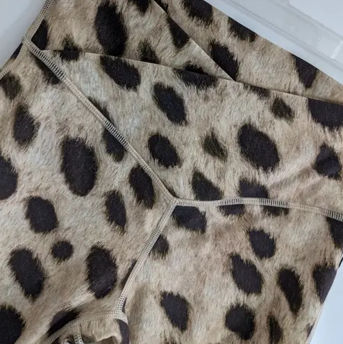 We Wore What Brand New Splice Leopard Print Shorts