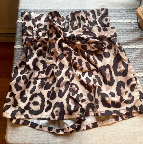 SheIn Cheetah Print Shorts