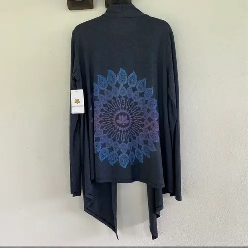 Pure Karma - Women’s Grey Open Front Cardigan