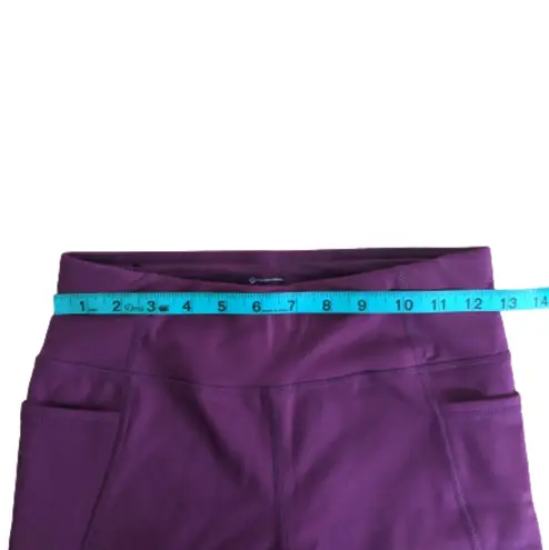 Members Mark Pink High Rise Extra Warm Fleece Lined Leggings Women's Size Small