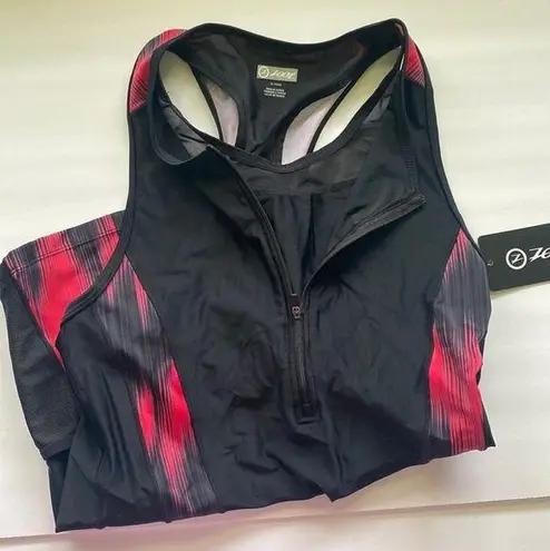 NWT Zoot Sports women’s athletic performance black Tri fit tank, size XL