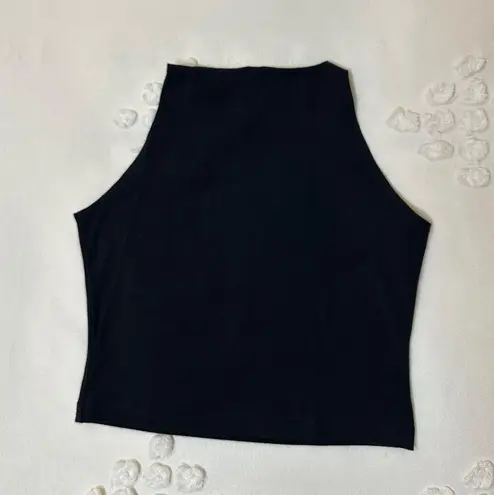 American Apparel Crop Tank - Black - S