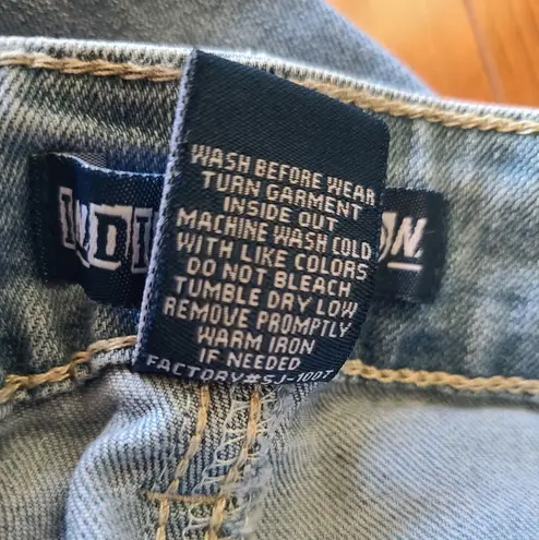 indigo. Fusion Distressed Jeans Size 14