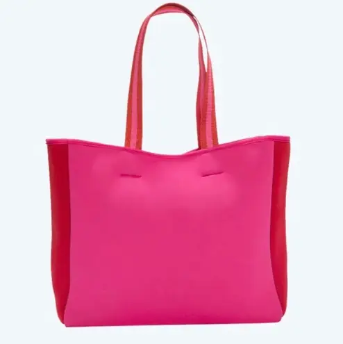 Summersalt Beach Tote Bag Pink & Red New