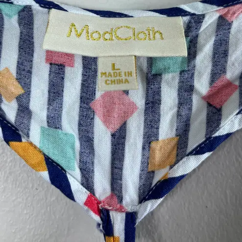 Modcloth Vintage Confetti  Tank Top L