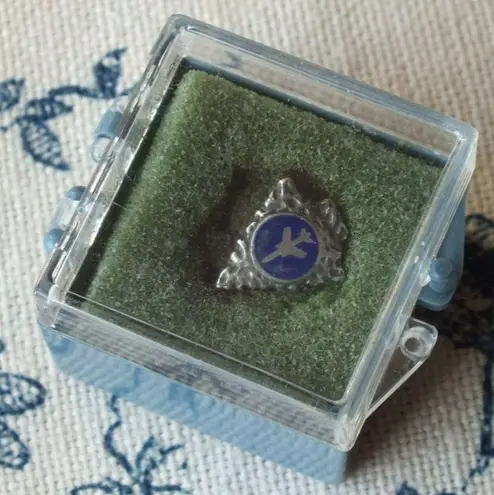 Vintage Sterling Silver USAF Vietnam War Era F