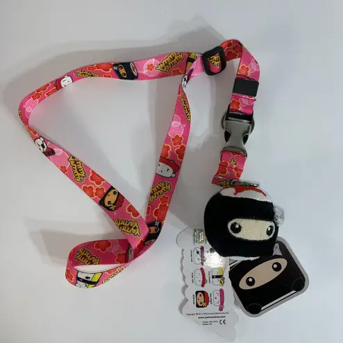 Yammy Yammy Ninja Maki  plush keychain clip with lanyard NWT 2011