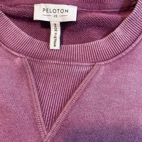 Peloton Purple Pullover Crew neck In Medium
