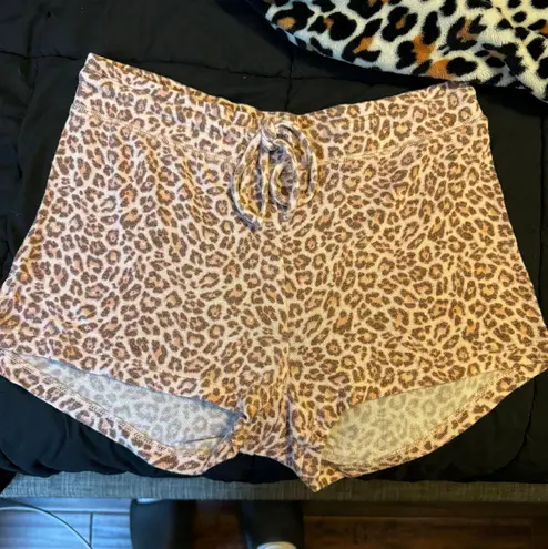 American Eagle Leopard Lounge Shorts