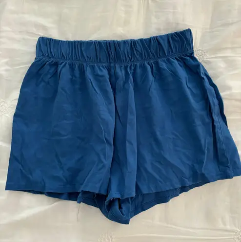 Blue Comfy Shorts Size M