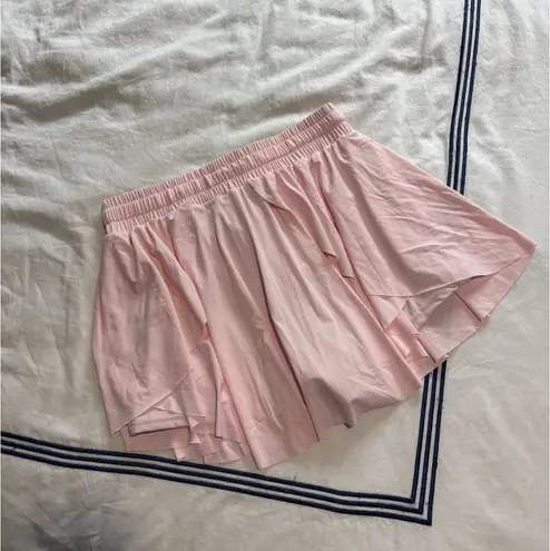 Kimberly Baby Pink Flowy Skirt
