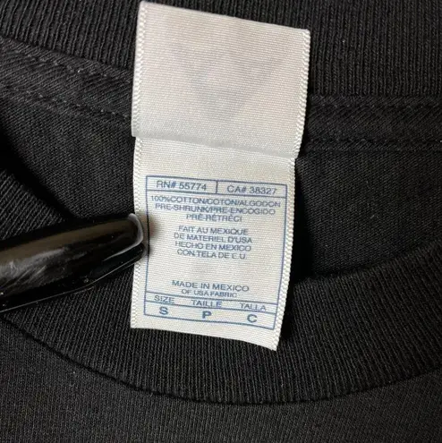 Vintage Y2K Ray Charles Jamie Foxx Movie Tee Black Small S T Shirt Graphic Solid