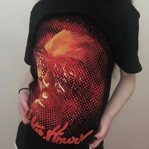 the weeknd after hours disco tee shirt Black
