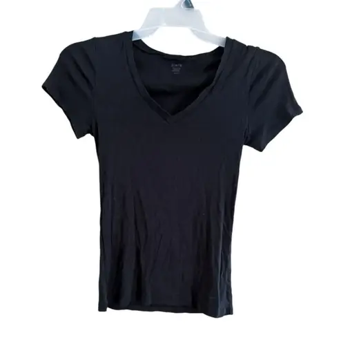 Women's J.Crew Black Fitted V