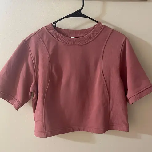 Lululemon Cotton French Terry + Swift T-Shirt