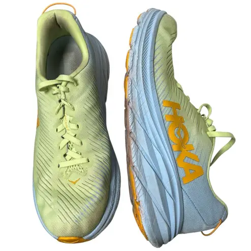 Hoka One One Rincon 3 Butterfly Summer Song Athletic Sneakers 9.5D (wide) Blue Size 9.5