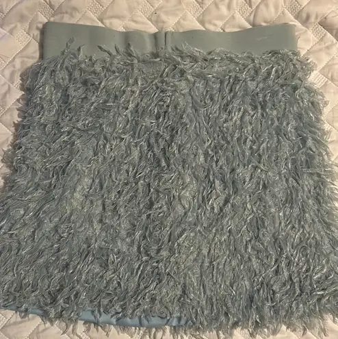 Mabel Feathered Mini Skirt