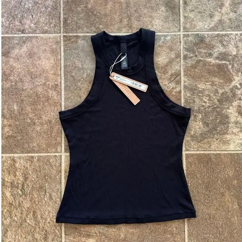 SKIMS Soft Lounge High Neck Tank Onyx Size Small