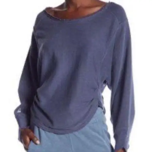 Free People  Movement Side Cinched Crewneck Sweatshirt