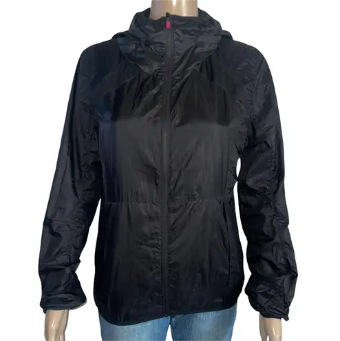 Zyia Active Black Trainer Windbreaker Jacket