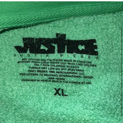 Justin Bieber Justice Sweatshirt