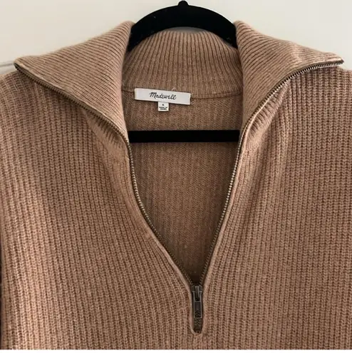 Madewell Zip-up sweater