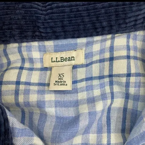 L.L.Bean Corduroy  Shirt 