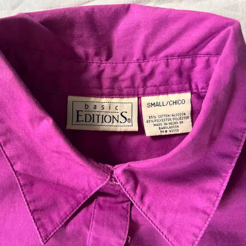 basic editions Size small blouse