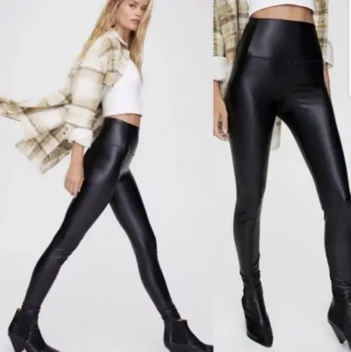 Wilfred {XS} Free Daria Vegan Leather High Waisted Skinny Pull On Pant