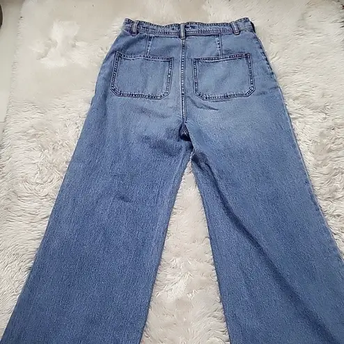 BCBGMAXAZRIA Wide Leg Jeans Size 28