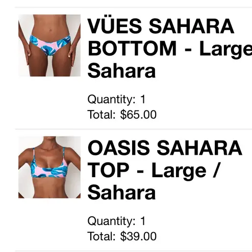 Vaya Island Sahara Bikini Set