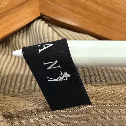 EFAN Women’s XL Oversized Half Zip Sweatshirt Tan Pullover Relaxed Casual Top