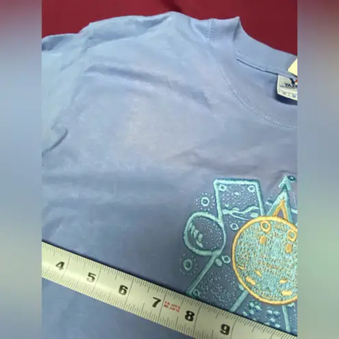 Matamoros Mexico Embroidered Shirt Blue Size M