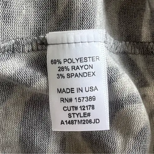 la la land creative co Women's Pull Over Zebra Print Cropped Hoodie Size Small