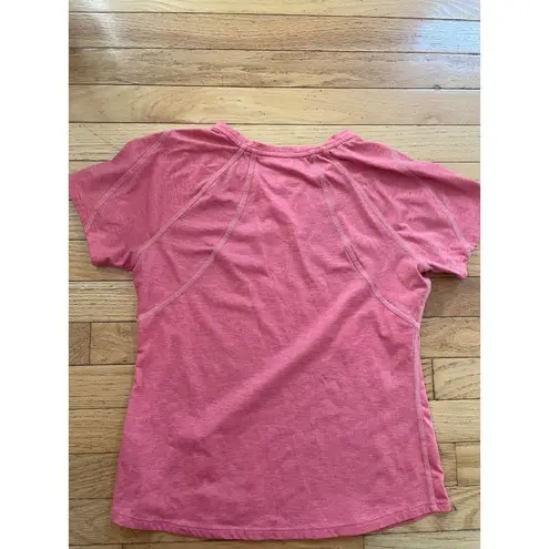 L.L.Bean XS pink women's  active top‎ short sleeve