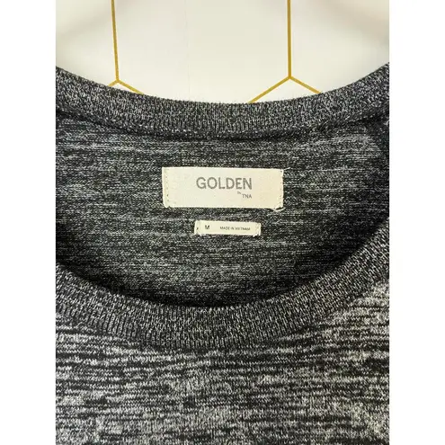 Golden by TNA Aritzia Heathered Grey Top