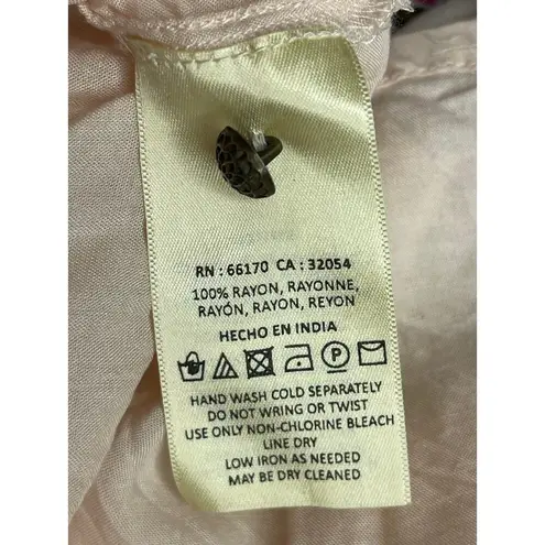 Akemi + Kin Anthropologie Murol Wrapped Boho Maxi Dress size 12