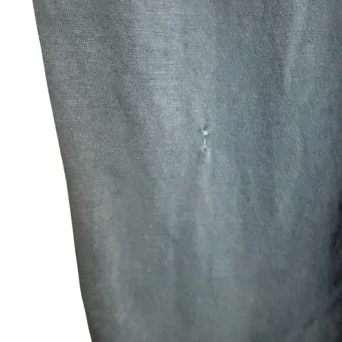 Faherty Terra Blue Drawstring Waist Sleeveless Scoop Neck Straight Jumpsuit M Size M