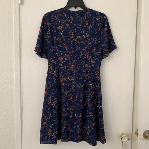 Madewell Amaranth Wrap Dress Moonless Floral S Multi 100 New With Tags From Raquel