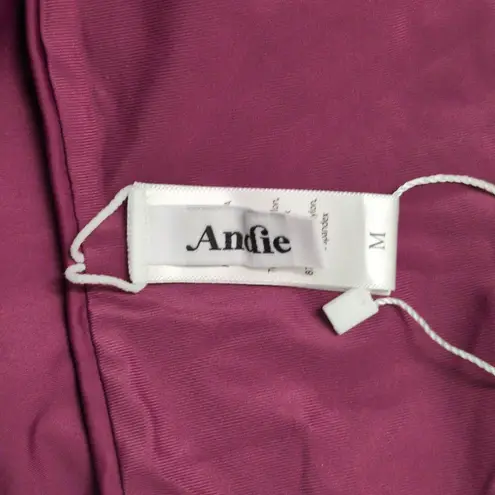 ANDIE The Hipster Bottom Plum Bikini Size M New