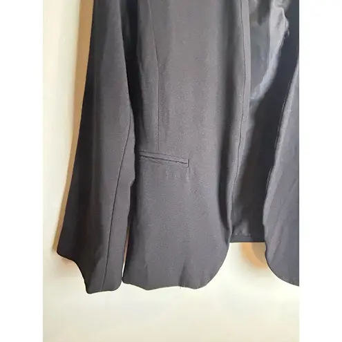 Adrienne Vittadini Black Blazer Size Small Classic Closet Staple Business