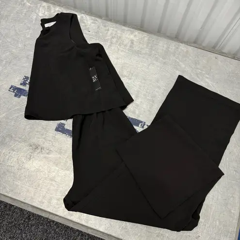 New York And Company Women’s New Black Wide Leg Jumpsuit Size XS