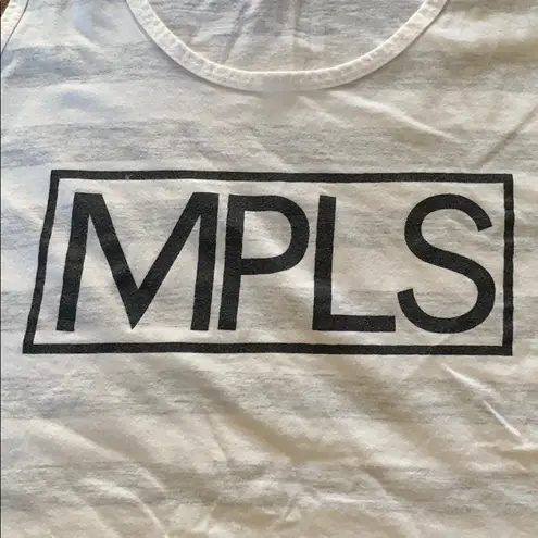 American Apparel Minneapolis “MPLS” cut off tank top