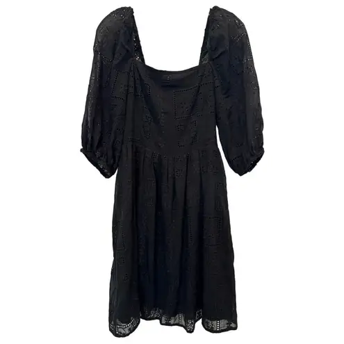 Johnny Was Ella Mini Dress Black Size Small
