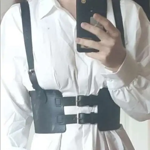 Underbust Suspender Harness Belt New