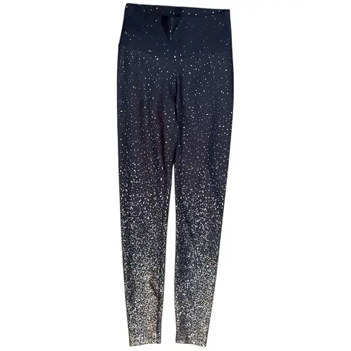 Peloton Women’s Size S Navy Blue Sparkle High Rise Leggings