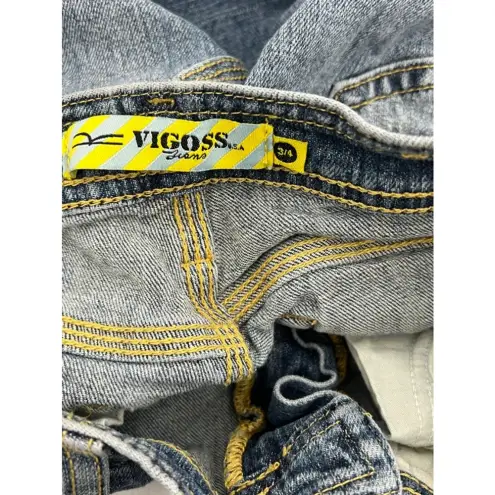 Vigoss Women’s  Y2K Jean Capris Blue Size 3/4‎