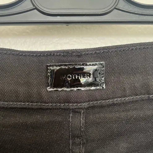 Mother The Dagger Flood Wide Leg Jeans