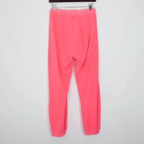 Sundry NWOT Pink Sweatpants Joggers Rainbow Drawstring Womens Size 1 S Lounge